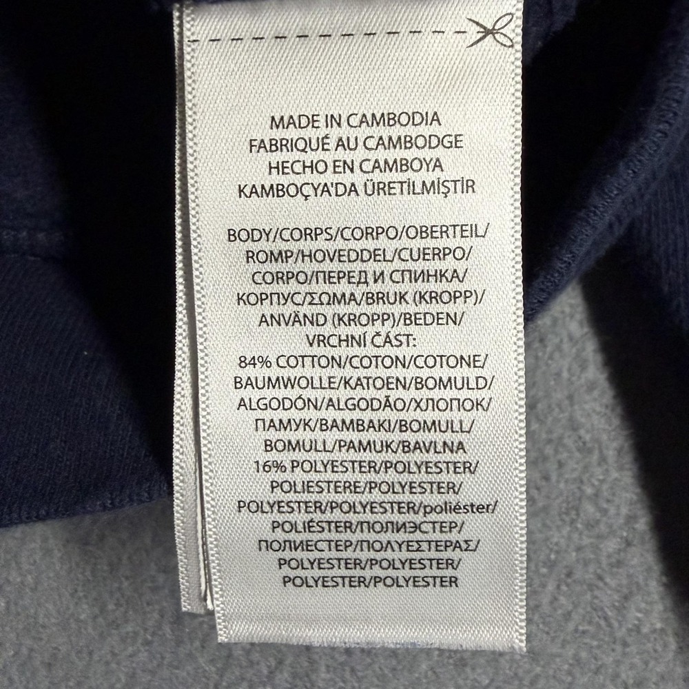 Polo Ralph Lauren Hoodie Kids 2T Navy Blue Fleece Full Zip Pony Logo Sweatshirt‎ - Picture 6 of 9